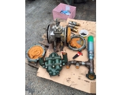 Diaphragm pump stripped and cleaned (due to wax setting cold), serviced and reassembled.