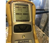 Testing air quality for:- Oxygen, Carbon monoxide, Explosive gas/vapours and VOC's.