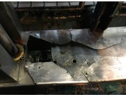 Filling machine chassis fatigued!...in need of urgent repair (Not sure how it went unnoticed for so long!).